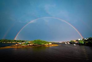 double rainbow photo