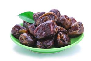 Dried date palm fruit photo