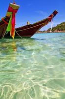 Asia en la bahía kho rocks boat Tailandia y el sur foto