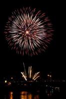 Fireworks Burst - Stock Image photo