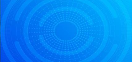 Radial Blue Dot Color Banner  vector