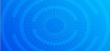 Radial Blue Dot Color Banner  vector