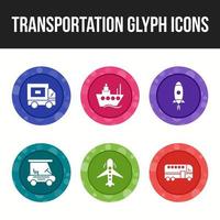 Transportation icon set  vector