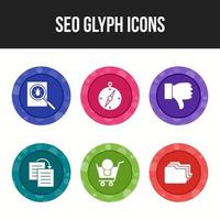 SEO and Business icons  vector