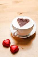 cappuccino with heart