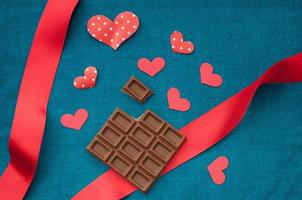 Chocolate and Heart mark