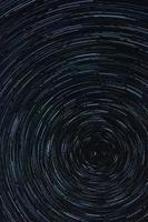 Startrail at night photo