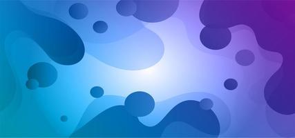 Liquify Fluid Color Banner Background vector