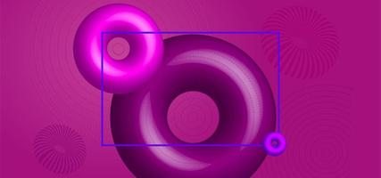 Liquify Fluid Color Banner Background vector