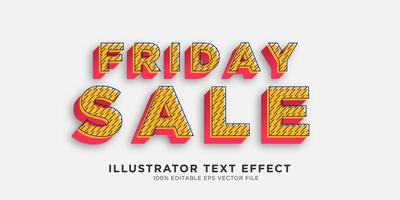 Text Effect Illustrator Style Effect vector