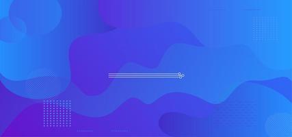 Liquify Fluid Color Banner Background vector