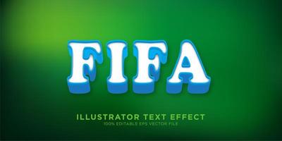 Text Effect Illustrator Style Effect  vector