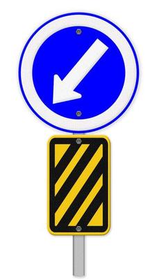 pix Black And White Diagonal Stripes Road Sign black diagonal stripe 1364982