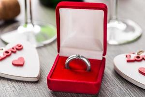 Red box with ring photo
