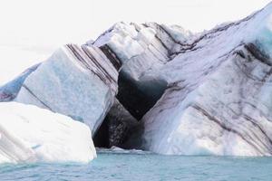 The heart in the iceberg photo