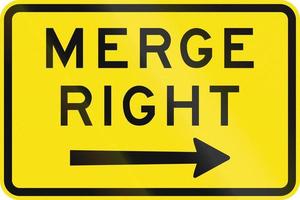 Merge Right in Australia photo