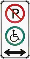 Disabled Parking In Both Directions in Canada
