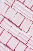 Soft pink color marshmallow texture photo