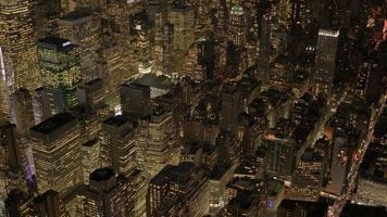 Skyline Stadtbildansicht der modernen Metropole. Finanzgeschäftsviertel video