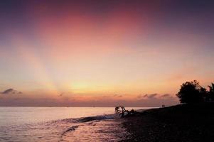 Dawn in Bali photo