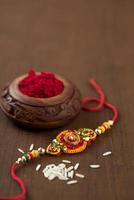 Indian festival Raksha Bandhan background  photo