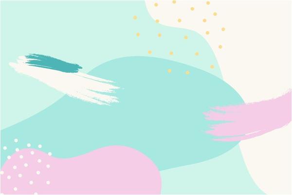 Abstract Blue Pink Brush Stroke Background