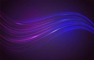 Glowing Neon Lines vector