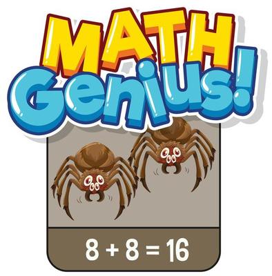 Math flashcard design for adding numbers