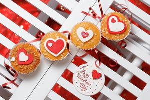 valentine's day muffins photo