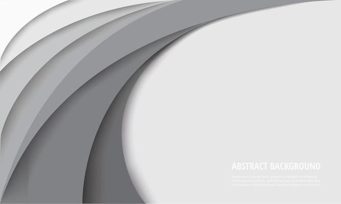 White curve template background 