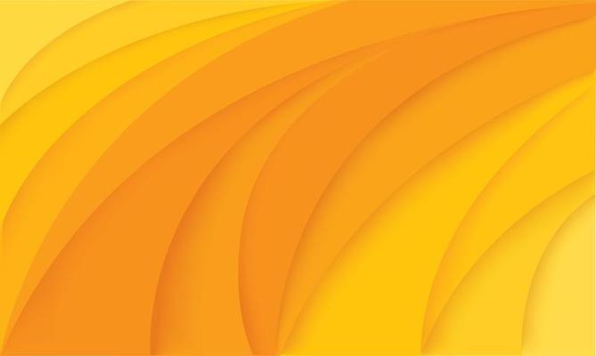 Yellow curve background 