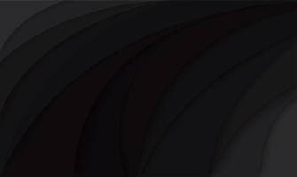 Black curve template background  vector