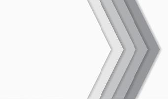 Modern white lines background vector