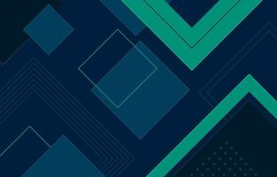 Abstract Flat Green And Blue Background vector
