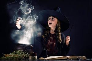 Halloween witch photo