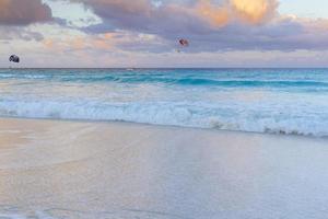 playa del mar caribe foto
