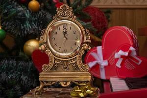 Christmas clock photo