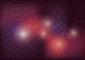 Galaxy Background with Stars and Nebula vector