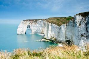 The cliff of Etretat, Normandy, France