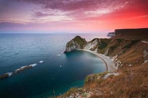 Coast of Dorset, UK. photo