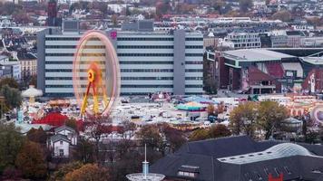 Hamburger DOM Top View Time Lapse video