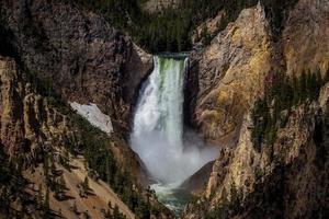 Lower Falls of the Yellowstone from Artist Point photo
