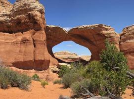 Broken Arch in Arches National Park photo