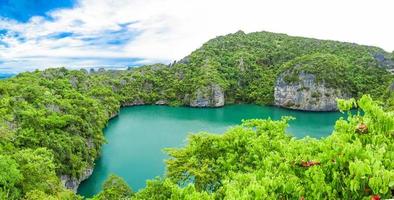 View of Ang Thong National park island