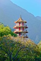 Hsiangte temple in Taroko National Park, Taiwan. photo