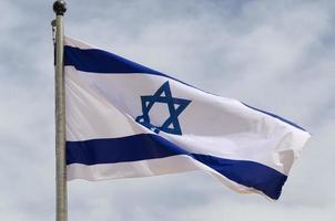 bandera de israel foto