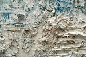 Abstract textured paint photo