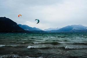 windsurf en el mar foto