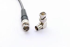 conector bnc jack con cable foto