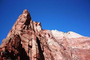 Órgano de roca roja en el Parque Nacional Zion en Utah, EE.